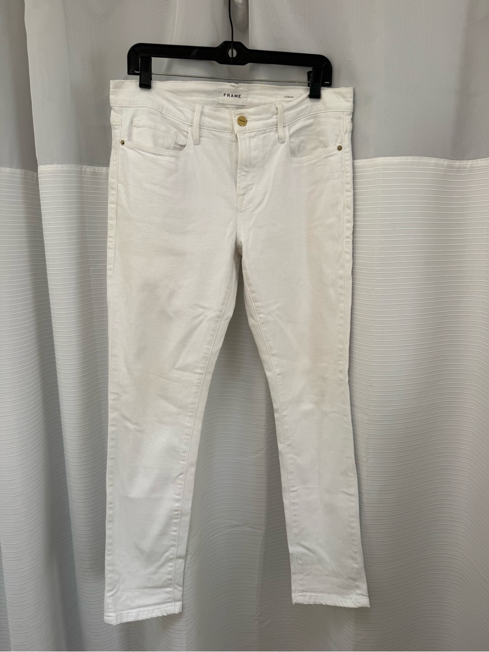 Frame Denim White Skinny Jeans for Women